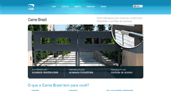 Desktop Screenshot of came-brasil.com